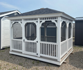 10' x 12' VINYL SACANDAGA GAZEBO