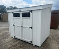 6' X 8' DURATEMP NEW ENGLAND LEAN-TO - WHITE