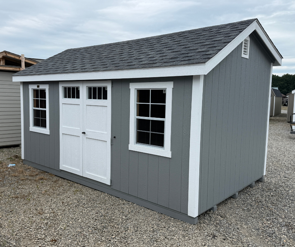 10' X 16' DURATEMP NEW ENGLAND BROOKSHIRE - LIGHT GRAY