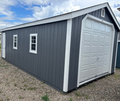 14' X 26' DURATEMP NEW ENGLAND FULTON GARAGE - DARK GRAY