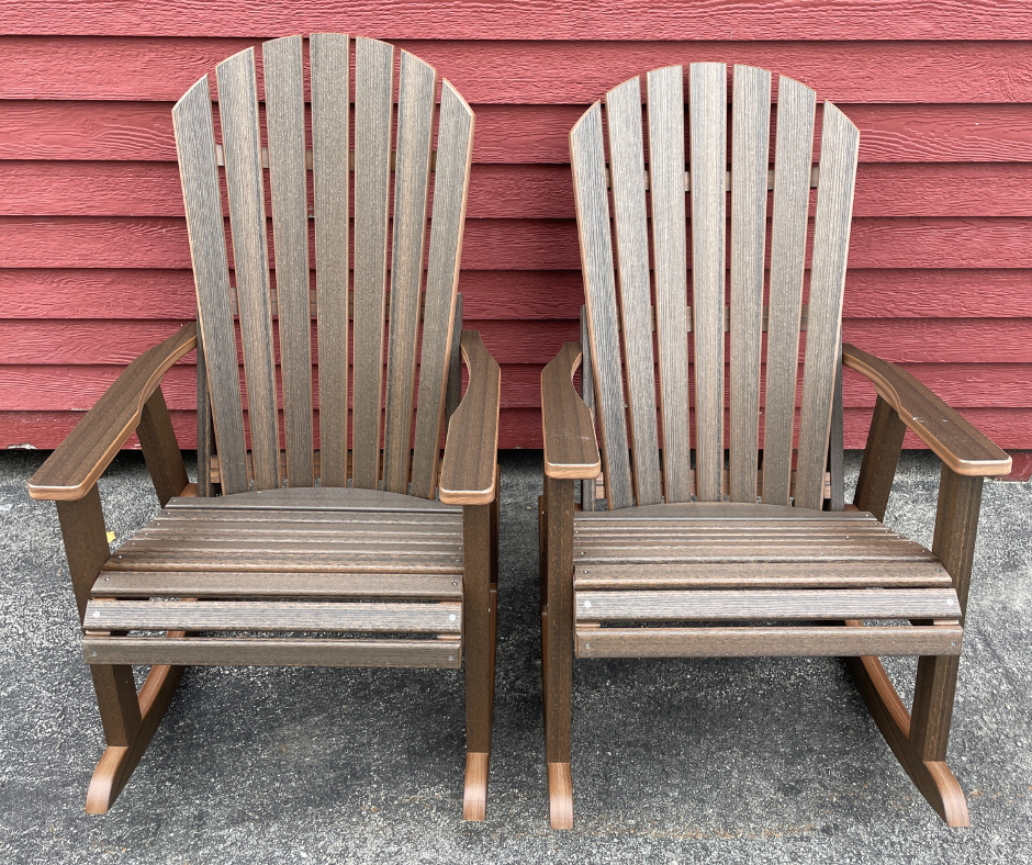COMFO BACK PORCH ROCKER - BRAZILIAN WALNUT