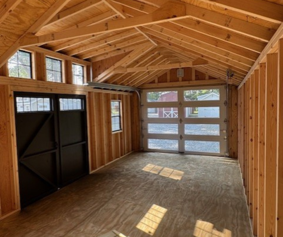 12' X 24' DURATEMP B&B NEW ENGLAND GARAGE - IRON ORE