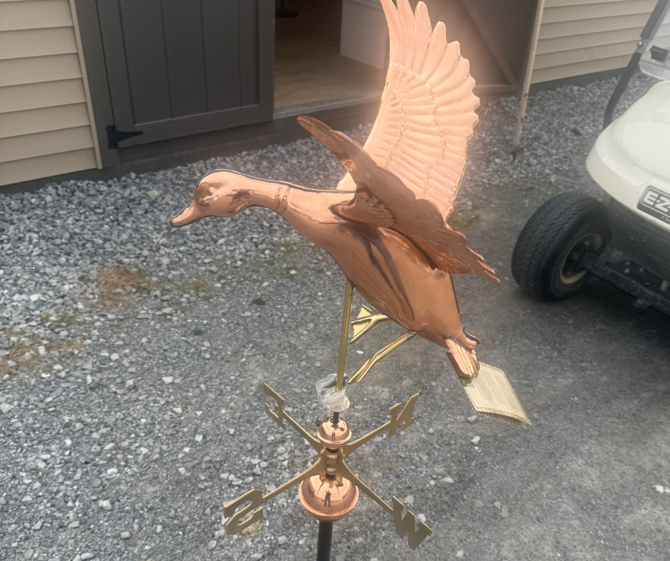 LANDING DUCK WEATHERVANE
