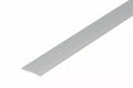 Aluminium door threshold strip 38mm x 900mm –  silver finish