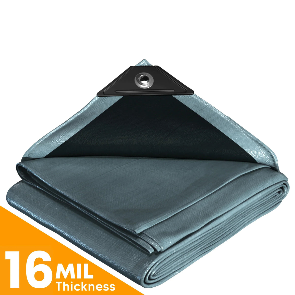Silver/Black Poly Tarps - Volume Discounts