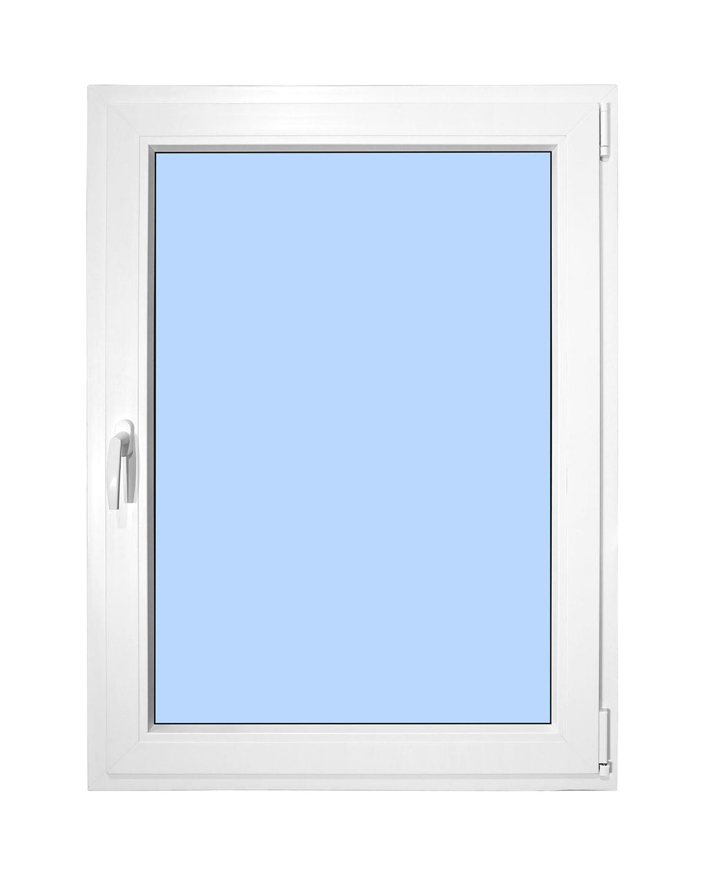 28"x72" Single Sash European uPVC Tilt and Turn Window