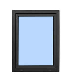 36"x36" Single Sash European uPVC Tilt and Turn Window