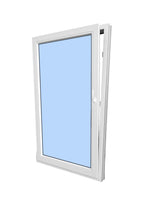 36"x42" Single Sash European uPVC Tilt and Turn Window