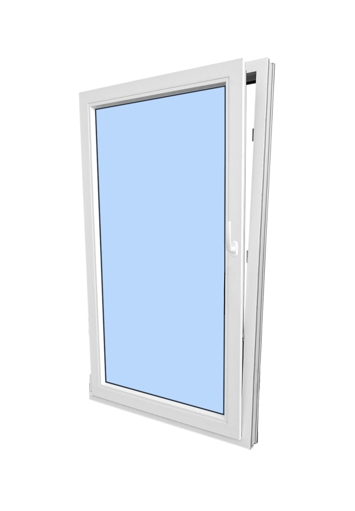 36"x42" Single Sash European uPVC Tilt and Turn Window