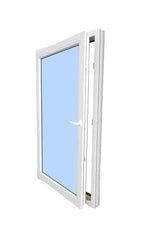 36"x24" Single Sash European uPVC Tilt and Turn Window