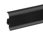 Cezar Premium Plastic Skirting Board with Wire Cover Design