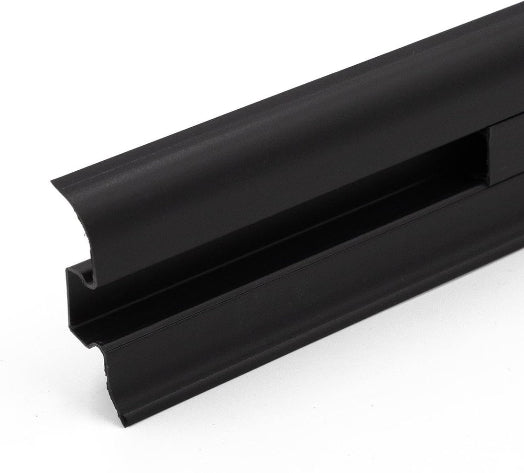 Cezar Premium Plastic Skirting Board with Wire Cover Design
