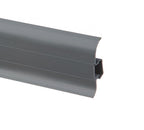Cezar Premium Plastic Skirting Board with Wire Cover Design