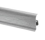 Cezar Premium Plastic Skirting Board with Wire Cover Design