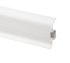 Cezar Premium Plastic Skirting Board with Wire Cover Design