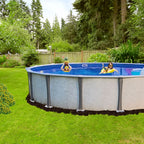 18 Ft Pool - Skyline 8" Resin Round Frame w/Standard Skimmer & Bundle - 52"