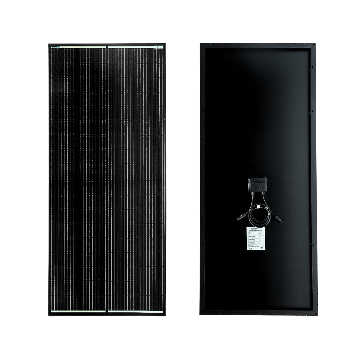 Amptron 200W 12/24/36/48V High Voltage Glass Solar Panel