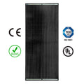 Amptron 200W 12/24/36/48V High Voltage Glass Solar Panel