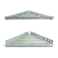 Stainless Steel Reversible Shower Shelf