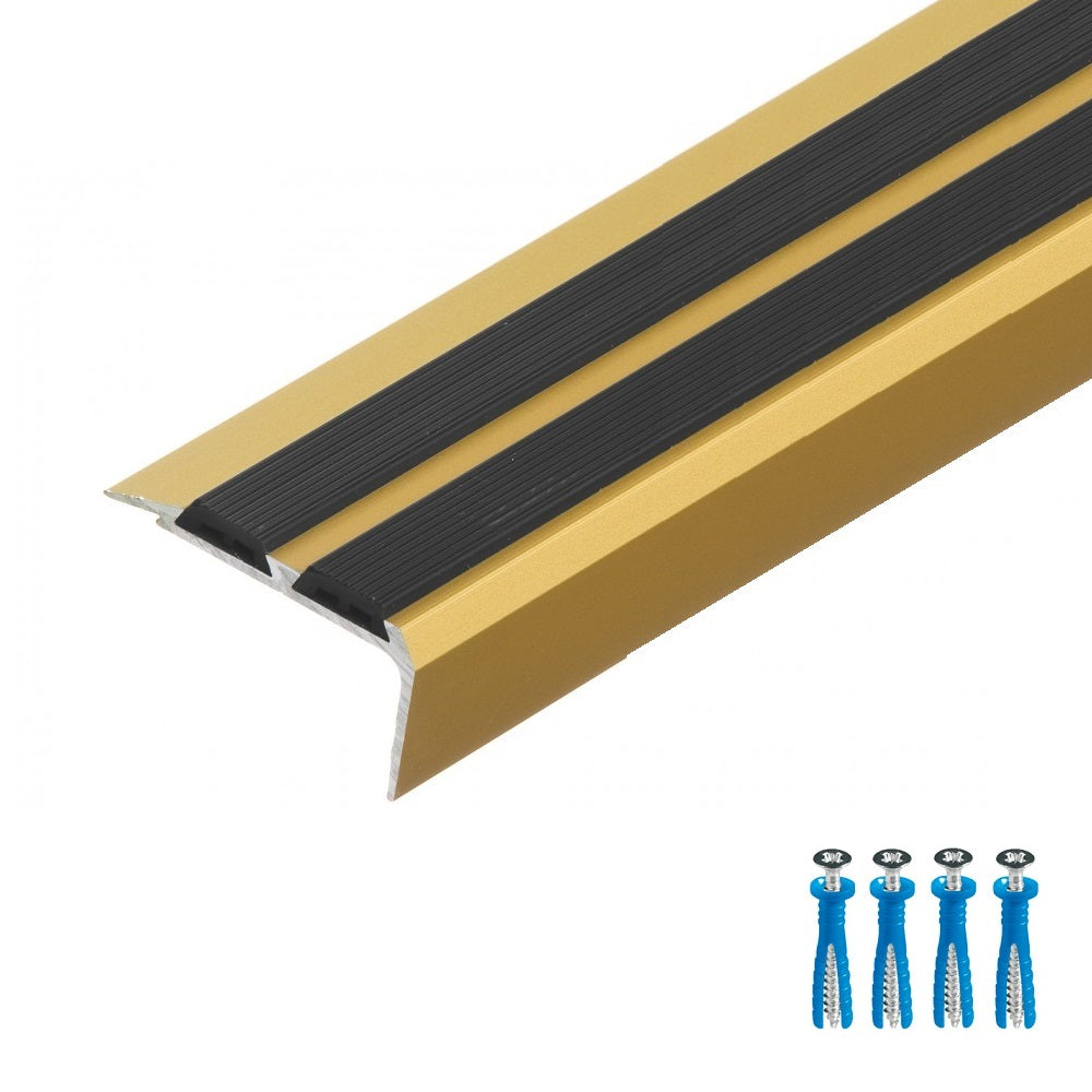 Stair Edge Nosing Trim Gold