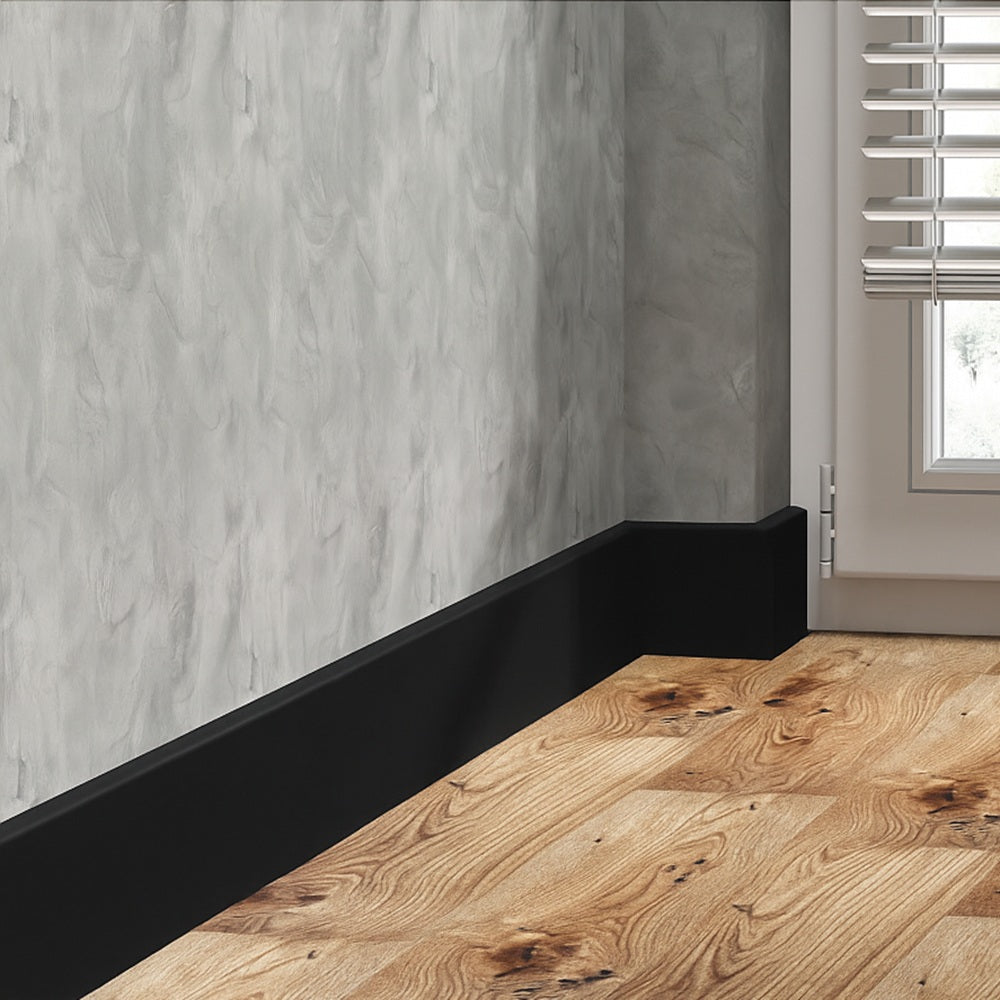 Status Line Plastic Skirting Board - Water Resistant Skirting 2.2m