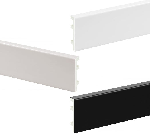Status Line Plastic Skirting Board - Water Resistant Skirting 2.2m