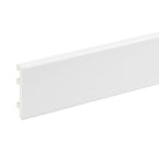 Status Line Plastic Skirting Board White