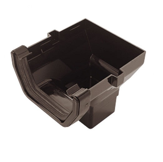 Gutter and Downpipe - Black Square from Marshall-Tufflex - Virtual Plastics Ltd.