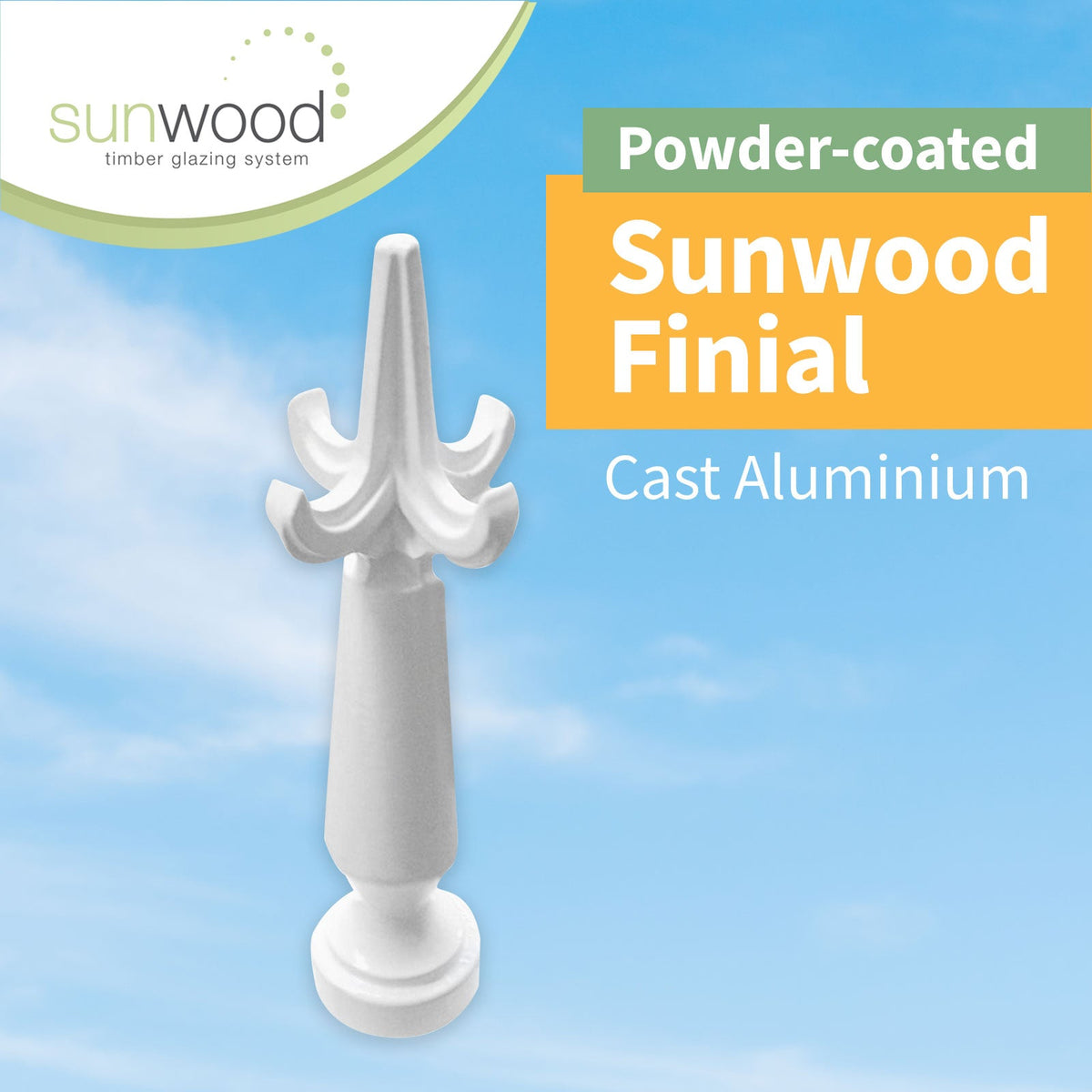 Sunwood Ridge Sceptre Finial