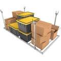 E-Z Storage 4’x 8’ Overhead Rack - 1,000 Pound Capacity