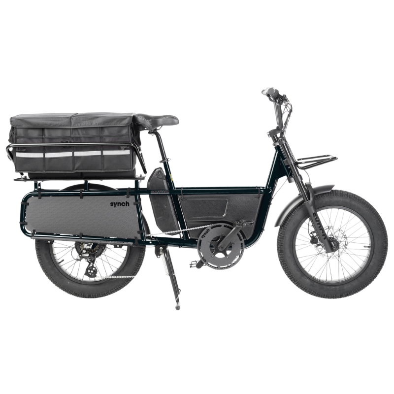 Synch S-Cargo Fat Tyre Modular Electric Cargo Bike 250W