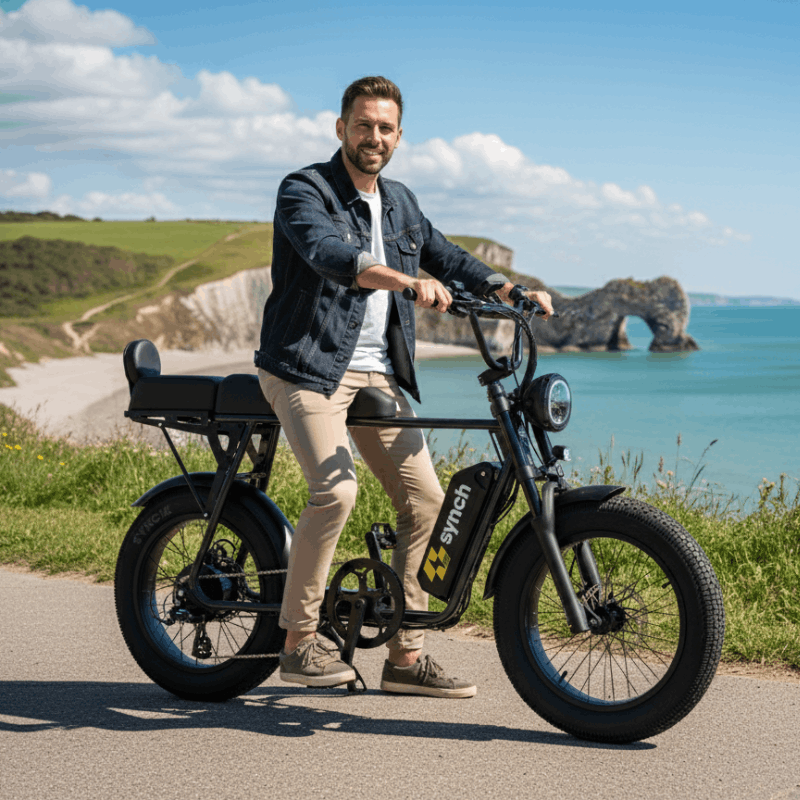 Synch Super Monkey Pro Fat Tyre Electric Bike 250W
