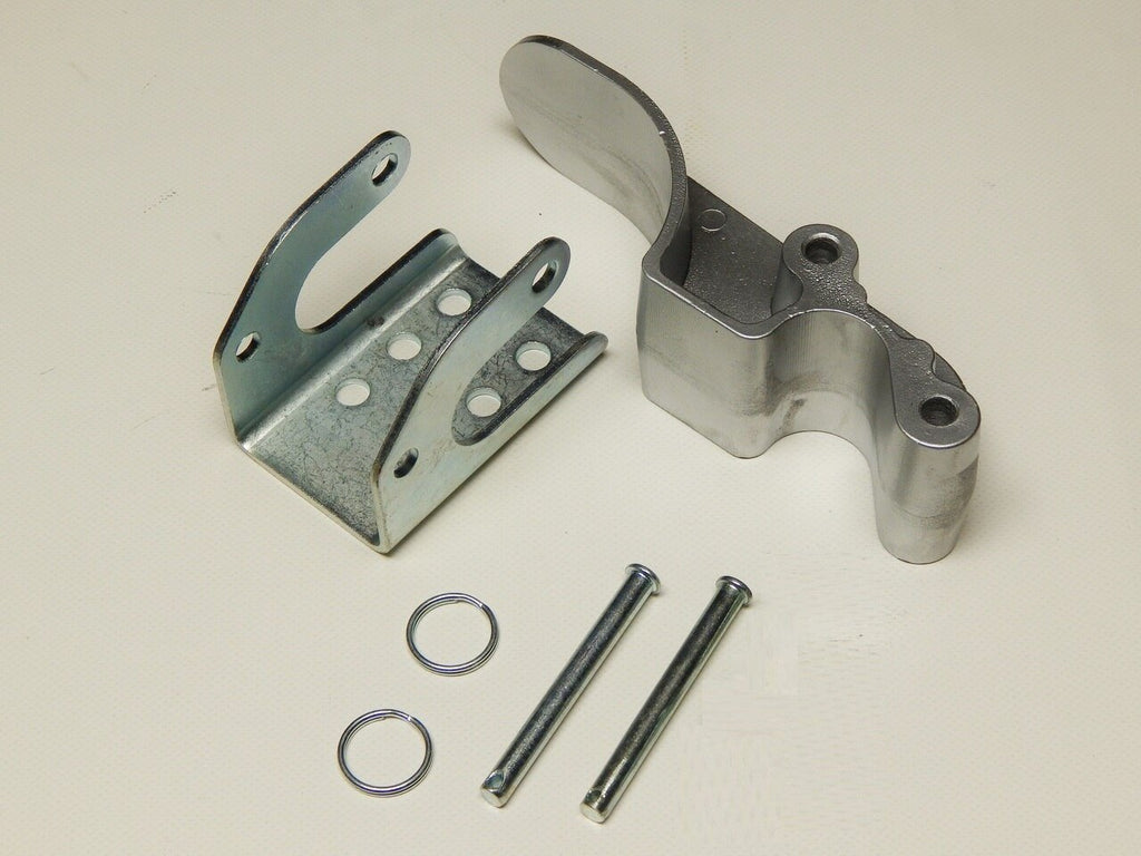 Complete Aluminum Tarp Stop - 3" Upright, Bracket and Pins