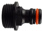 IBC 2” S60X6 Cap with Male Quick Connector and ¾” BSP Threaded Hose Connector