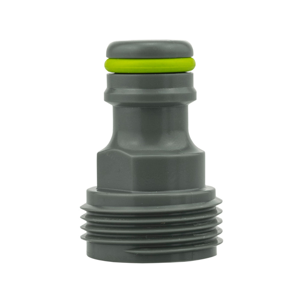 Wall Flange Kit 32mm MDPE + Bib Valve + Click Lock Male Lime