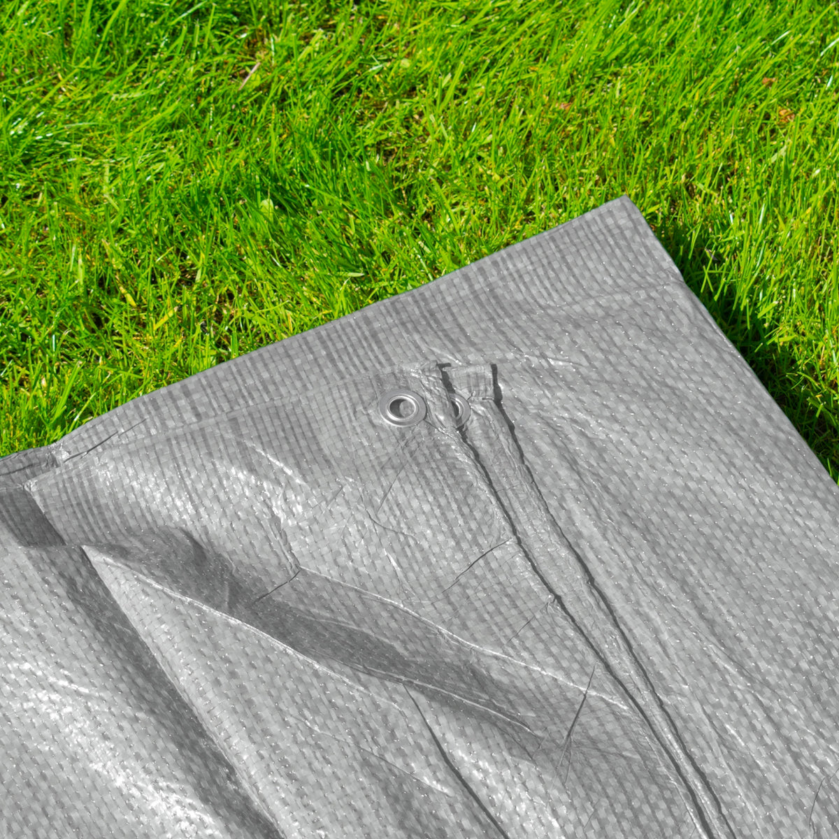 Gray S-Grade Tarpaulin 4m x 5m