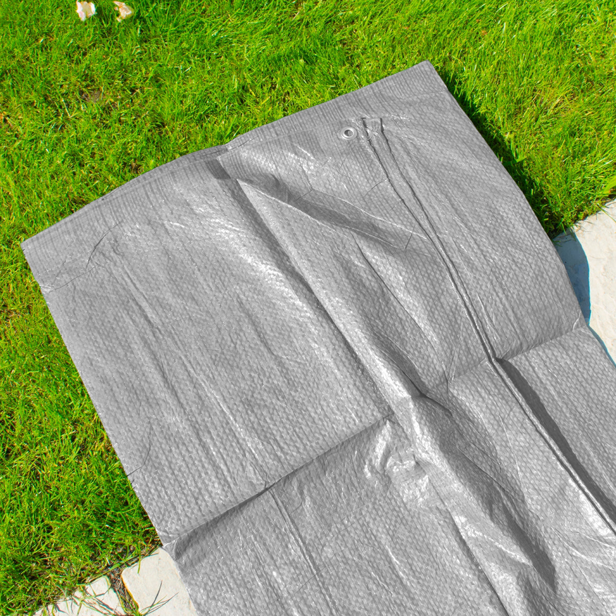 Gray S-Grade Tarpaulin 3m x 3m
