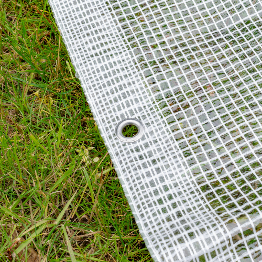 Clear M-Grade Tarpaulin 10m x 10m