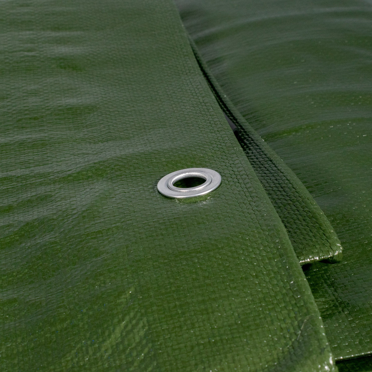 Green/Brown L-Grade Tarpaulin 2m x 3m