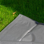 Grey L-Grade Tarpaulin 1.5m x 2m
