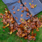Black/Silver L-Grade Tarpaulin 8m x 10m