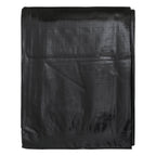 Black/Silver L-Grade Tarpaulin 6m x 6m