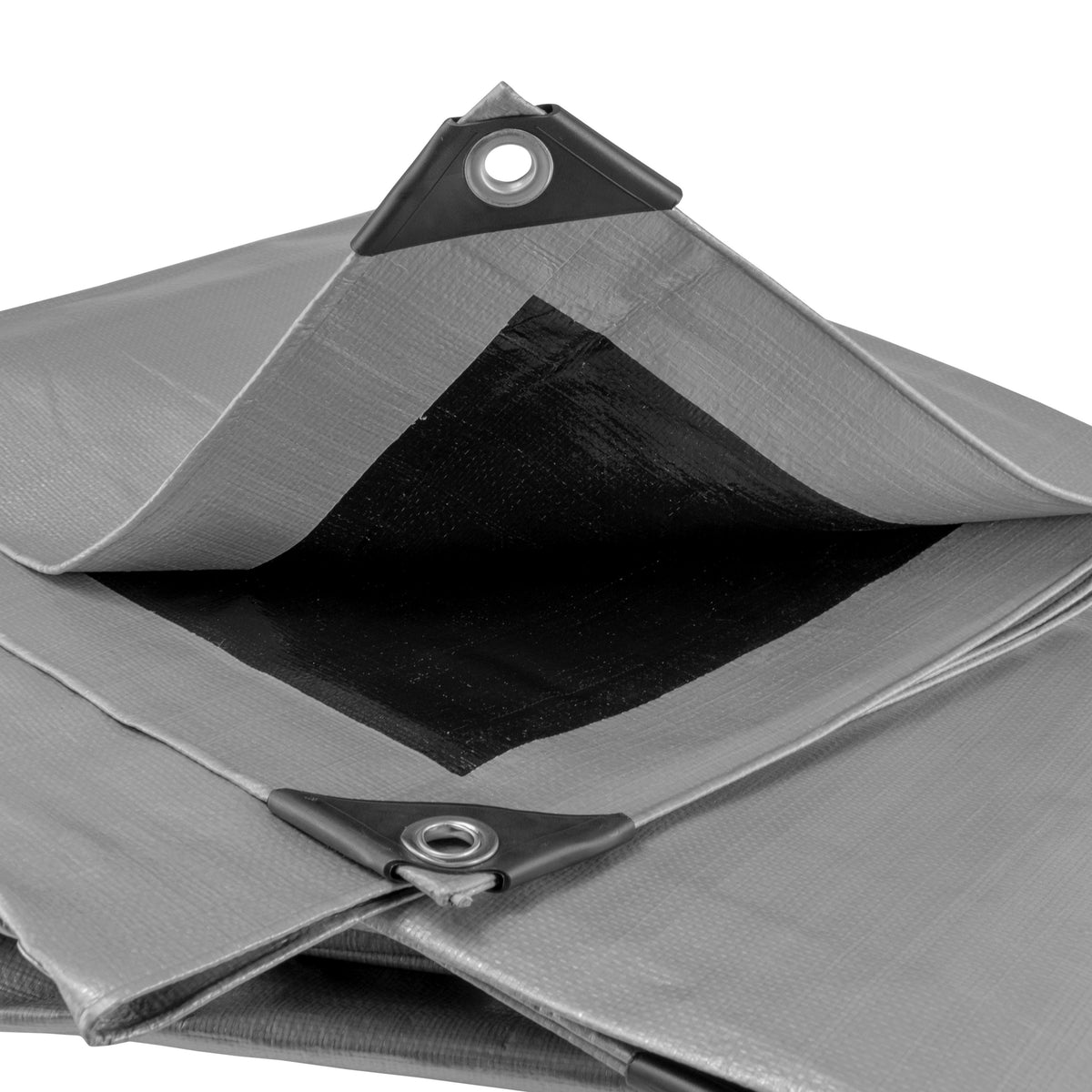 Silver XL-Grade Tarpaulin 2m x 2m