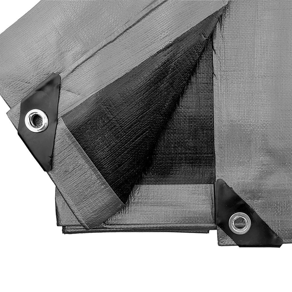 Silver XL-Grade Tarpaulin 3m x 5m