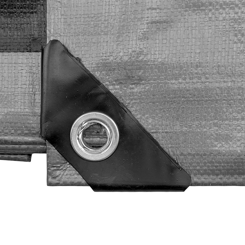 Silver XL-Grade Tarpaulin 3m x 3m