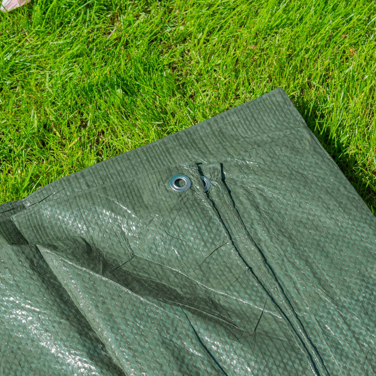 Green S-Grade Tarpaulin 4m x 5m