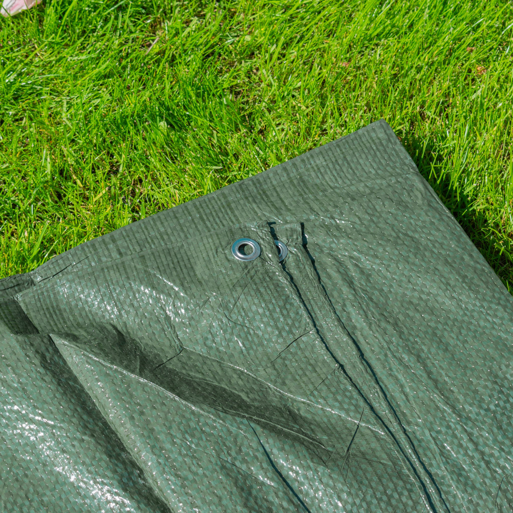 Green S-Grade Tarpaulin 4m x 6m