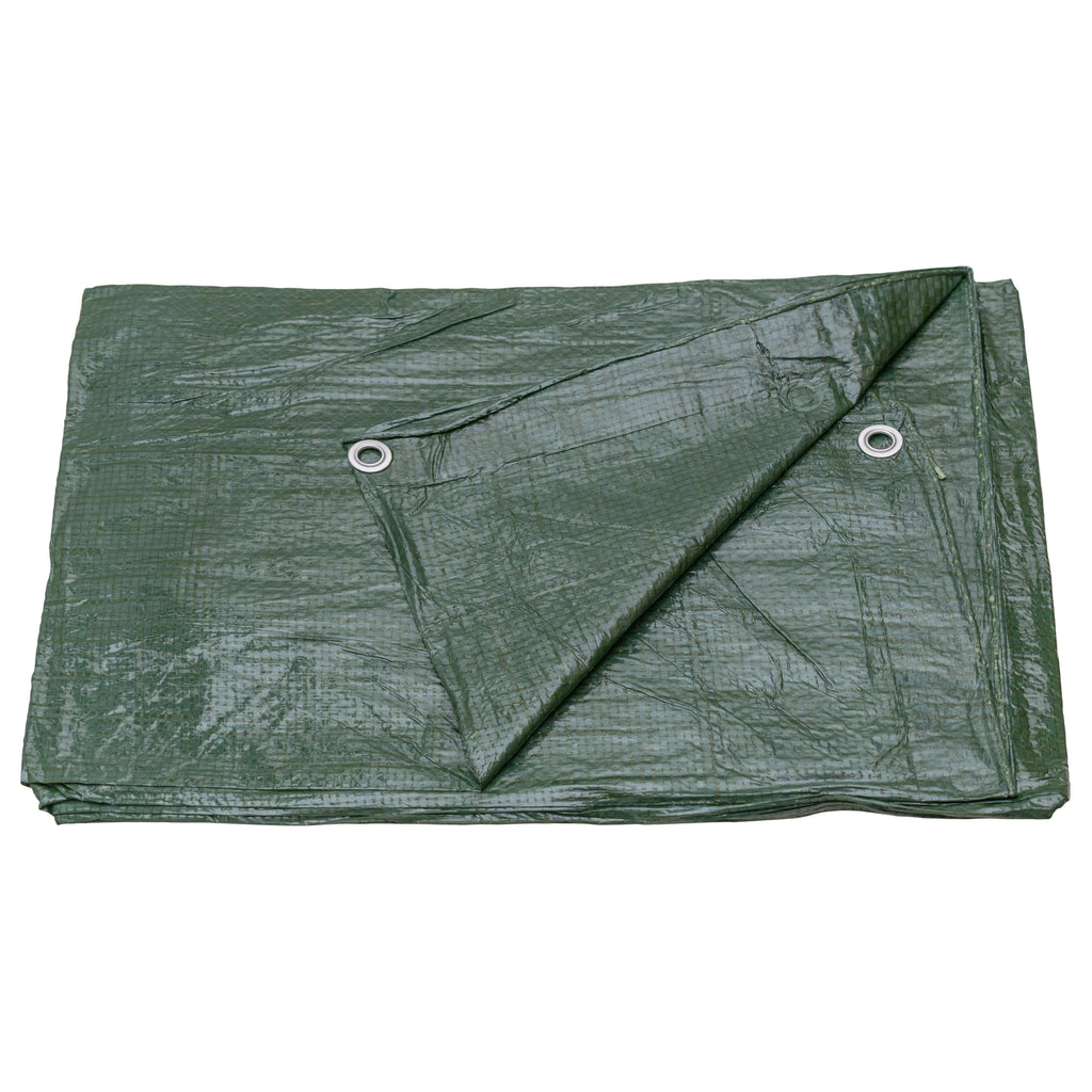 Green S-Grade Tarpaulin 4m x 5m