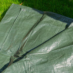 Green S-Grade Tarpaulin 1m x 1m