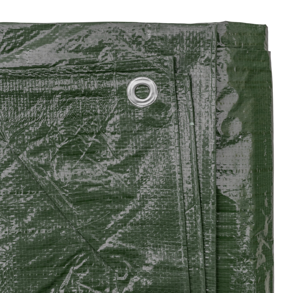 Green M-Grade Tarpaulin 5m x 8m